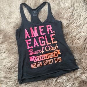 Dark Grey American Eagle Tank top